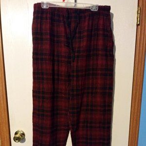 Men's Plaid Flannel Sleeping Pants